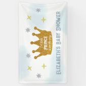 Little Prince Boy Baby Shower Banner (Vertikal)