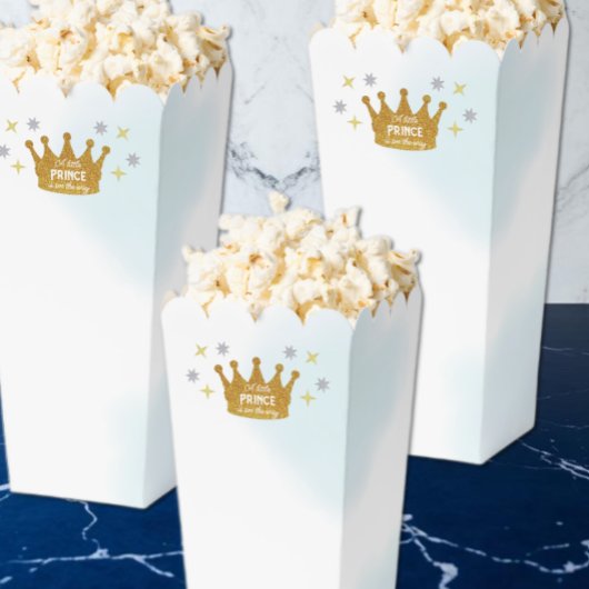 Little Prince Boy Baby Shower Geschenkschachtel