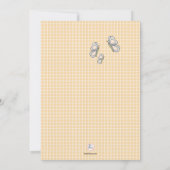 Little Prince Foto Geburtserklärung Ankündigung (Rückseite)