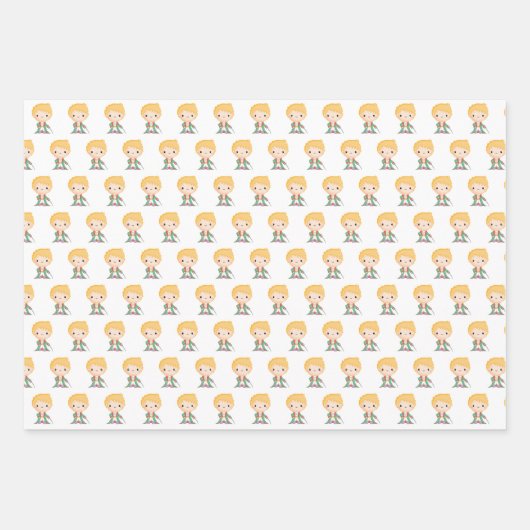 Little Prince Geschenkpapier Set (Vorderseite)