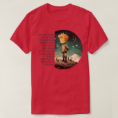 Little Prince Le Petit Prince Kinderbücher T-Shirt (Design vorne)