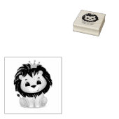 Little Prince Lion Boy Baby Dusche Gummistempel (Stempel)