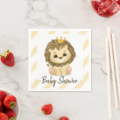 Little Prince Lion Boy Baby Dusche Serviette (Beispiel)