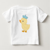 Little Prince Little Brother Baby T-shirt (Rückseite)