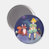 Little Prince Magnet (Vorderseite/Rückseite)