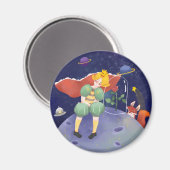 Little Prince Magnet (Vorderseite/Rückseite)