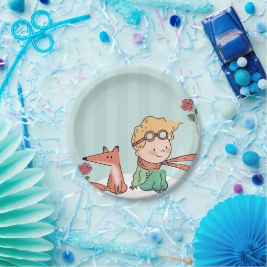 Little Prince Paper Birthday Plates Pappteller (Party)