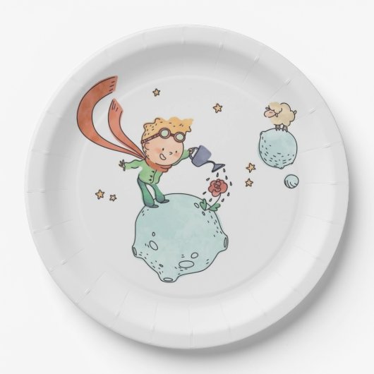 Little Prince Paper Plate Pappteller (Vorderseite)