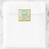 Little Prince Square Sticker B (Tasche)
