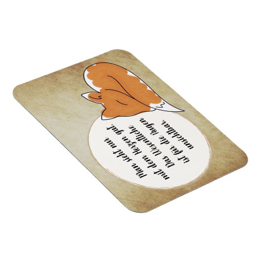 Little Prince Zitat Magnet (Rechte Seite)