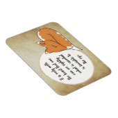 Little Prince Zitat Magnet (Rechte Seite)