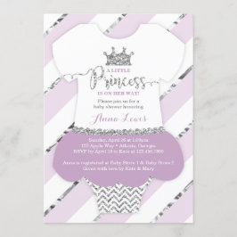 Little Princess Baby Shower Einladung, Imitate Gli Einladung