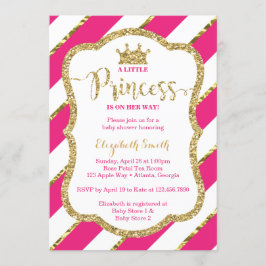 Little Princess Baby Shower Einladung, Imitate Gli Einladung