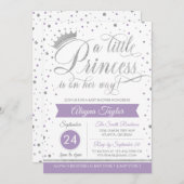 Little Princess Baby Shower Einladung, Imitate Gli Einladung (Vorne/Hinten)