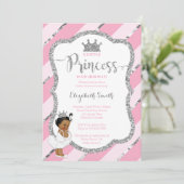 Little Princess Baby Shower Einladung, Imitate Gli Einladung (Stehend Vorderseite)