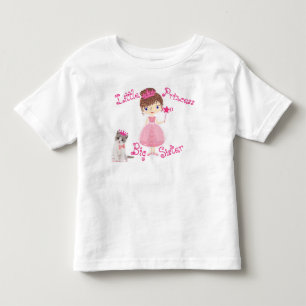 Little Princess Big Sister Kleinkind T-shirt