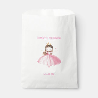 Little Princess Birthday Favor Bag Personalised Geschenktütchen