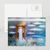 Little Princess Cottongrass Postkarte (Vorne/Hinten)