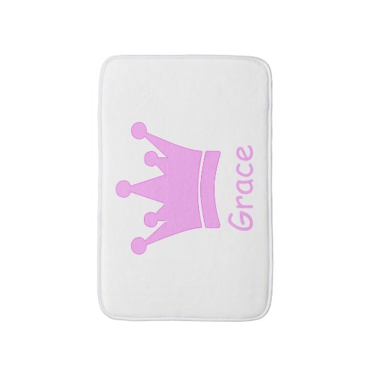 Little Princess - Ein Royal Baby Kinderzimmer Badematte (Vorderseite Vertikal)