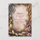 Little Princess Fairytale Diapper Raffle Begleitkarte (Vorderseite)