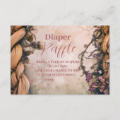 Little Princess Fairytale Diapper Raffle Begleitkarte (Vorderseite)