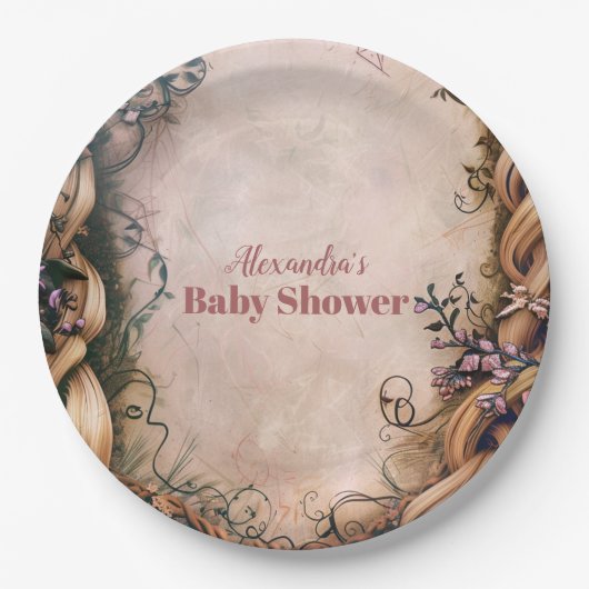 Little Princess Fairytale Pappteller (Vorderseite)