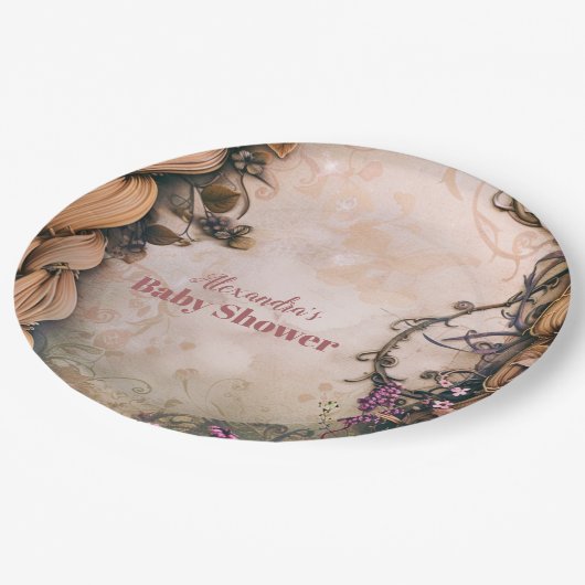 Little Princess Fairytale Pappteller (Schrägansicht)