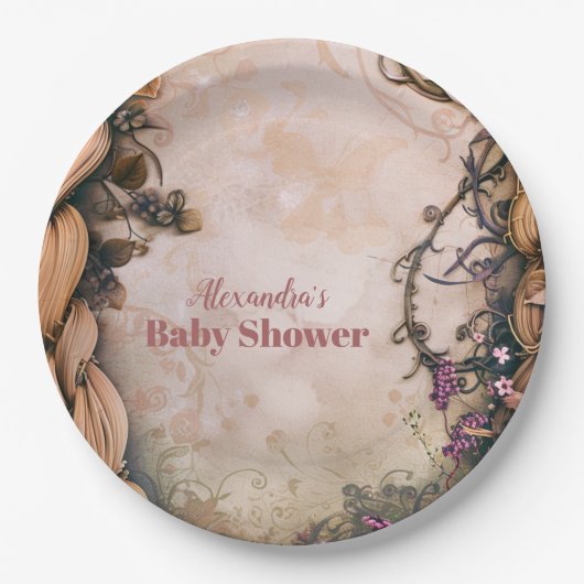 Little Princess Fairytale Pappteller (Vorderseite)