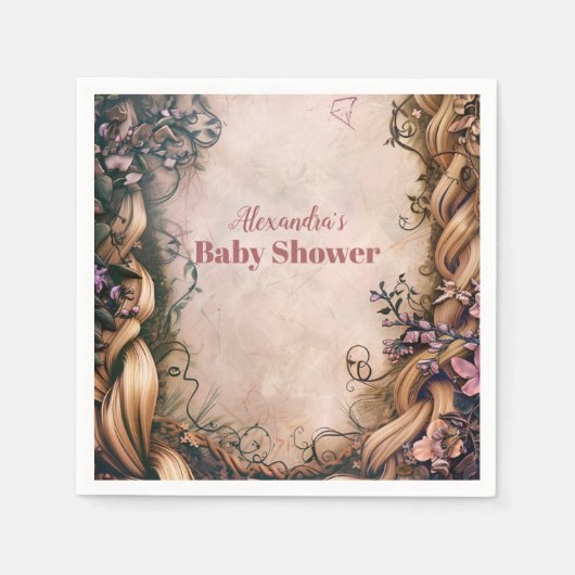 Little Princess Fairytale Serviette (Vorderseite)