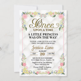 Little Princess Is On The Way Girl Baby Shower Einladung