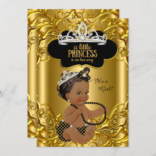 Little Princess ist auf dem Weg zum Baby Duwer Eth Einladung