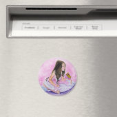 Little Princess Kissing Frog Magnet (In Situ (Geschirrspüler))