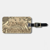 Little Princess Liebe Gepäckanhänger (Vorderseite horizontal)