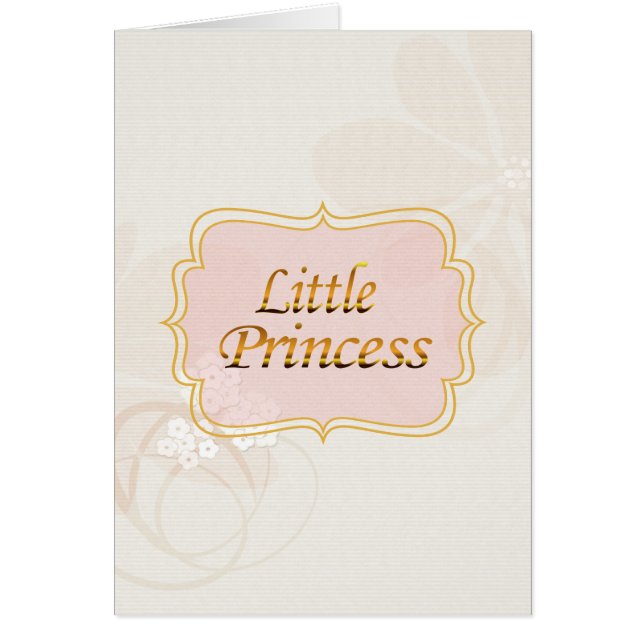 Little Princess Name Tag (Vorne)