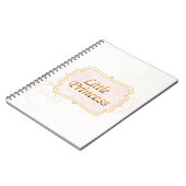 Little Princess Name Tag Notizblock (Linke Seite)