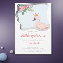 Little Princess Niedlich Swan Floral Girl Babydusc
