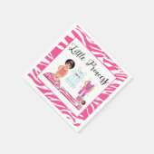 "Little Princess" Party Napkins Serviette (Ecke)