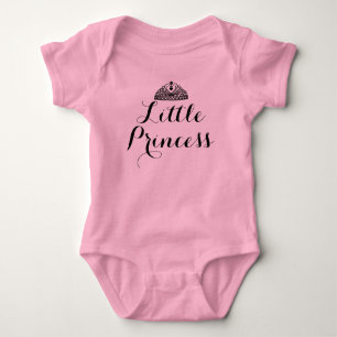 Little Princess Pink Baby Tutu Bodysuit Strampler