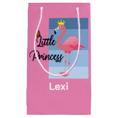 Little Princess Pink Flamingo Design - Geschenkbeu Kleine Geschenktüte (Vorderseite)