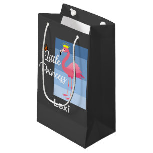 Little Princess Pink Flamingo Design - Geschenkbeu Kleine Geschenktüte