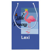 Little Princess Pink Flamingo Design - Geschenkbeu Kleine Geschenktüte (Rückseite)