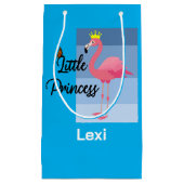 Little Princess Pink Flamingo Design - Geschenkbeu Kleine Geschenktüte (Vorderseite)