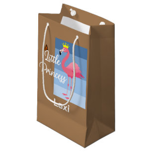 Little Princess Pink Flamingo Design - Geschenkbeu Kleine Geschenktüte