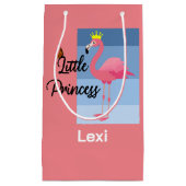 Little Princess Pink Flamingo Design - Geschenkbeu Kleine Geschenktüte (Vorderseite)