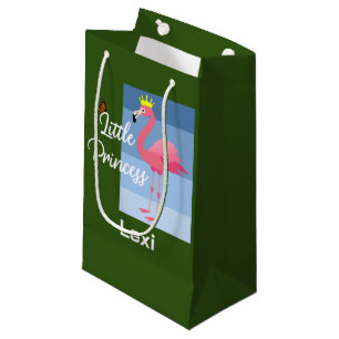 Little Princess Pink Flamingo Design - Geschenkbeu Kleine Geschenktüte