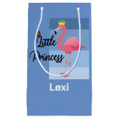 Little Princess Pink Flamingo Design - Geschenkbeu Kleine Geschenktüte (Vorderseite)