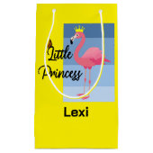 Little Princess Pink Flamingo Design - Geschenkbeu Kleine Geschenktüte (Vorderseite)