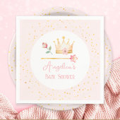 Little Princess Pink Royal Baby Dusche Serviette