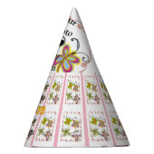 Little Princess Sehen Sie sich Ihr Design Party Ti Partyhütchen (Rechts)