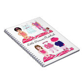 "Little Princess" SpiralNotebook Notizblock (Rechte Seite)